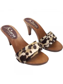 ANIMALIER HEEL CLOGS