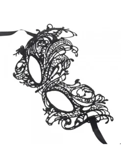 Black Lace Mask | Elegance and Seduction for BDSM and Themed Parties