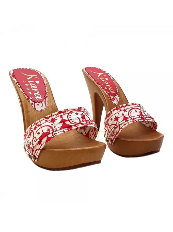 CHRISTMAS EDITION CLOGS HEEL 11