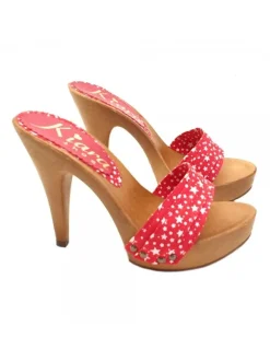 CHRISTMAS EDITION STAR CLOGS HEEL 11