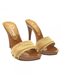 CLOG OCHER HEEL 12
