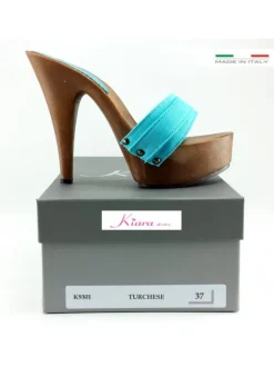CLOG TURQUOISE HEEL 13 MOU