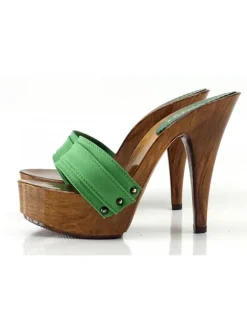 CLOGS GREEN