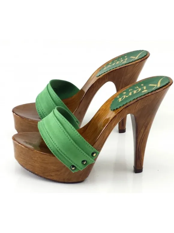CLOGS GREEN