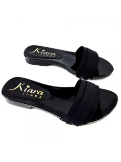 CLOGS LOW BLACK-MADE IN ITALY