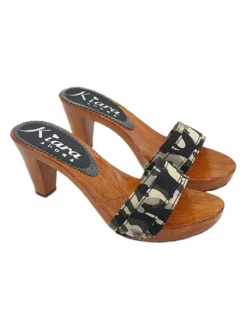 COMFORT CAMOUFLAGE CLOGS