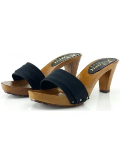 CONFORT BLACK CLOGS