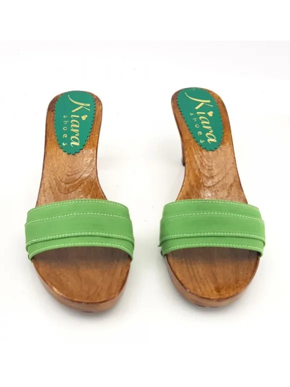 CONFORT GREEN CLOGS