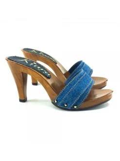 CONFORTABLE HEEL CLOG DENIM