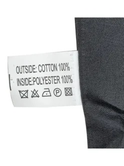 FABRIC GLICINE CLUTCH WITH PHRASE