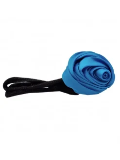 FLOWER WRAP CHIGNON BLUE HAIR 2PZ