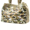 GREEN MIMETIC FABRIC SEA BAG