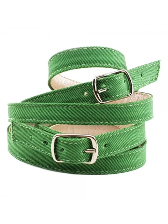 GREEN STRAPS FOR CLOGS