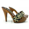 HEEL CLOG LEOPARD HEEL 11