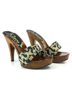 HEEL CLOG LEOPARD HEEL 11