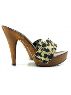 HEEL CLOG LEOPARD HEEL 11
