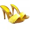 HEEL CLOG YELLOW