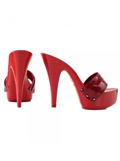 PAINTED RED SHOES-K9601