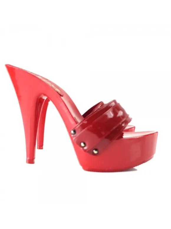 PAINTED RED SHOES-K9601