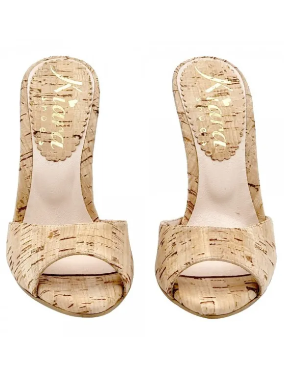 SANDAL IN CORK HEEL 12