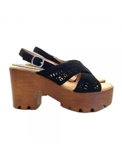 SANDALS 9 CM HEEL ADJUSTABLE STRAP - COMFORTABLE