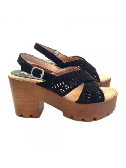 SANDALS 9 CM HEEL ADJUSTABLE STRAP - COMFORTABLE