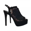 SEXY SANDAL IN MACRAME' STYLE HEEL 13