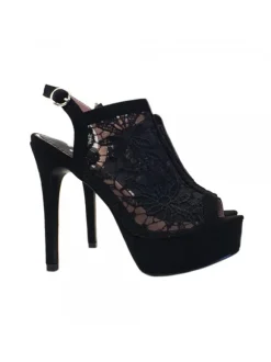 SEXY SANDAL IN MACRAME' STYLE HEEL 13