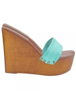 SMERALD CLOG WEDGE HEEL 13