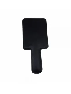spanking paddle black leather