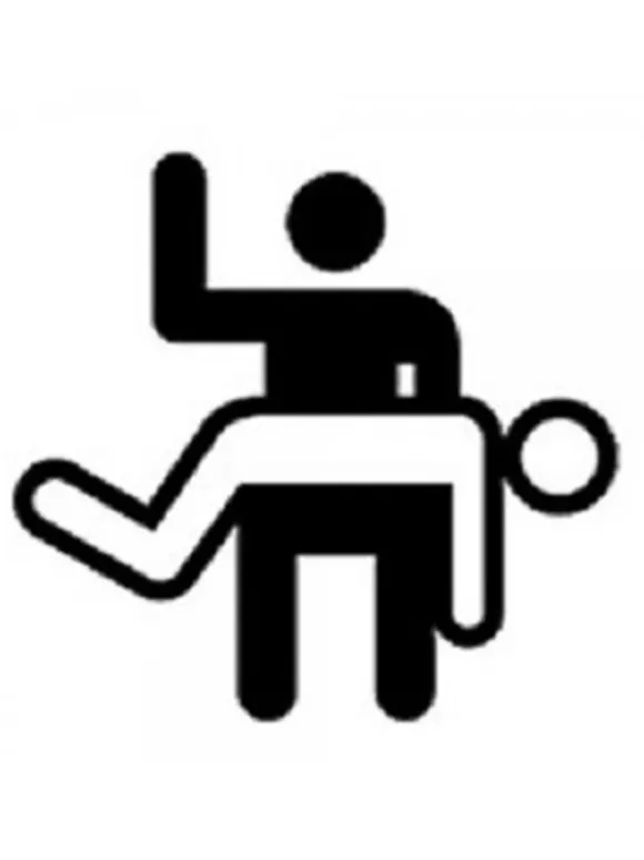 spanking paddle black leather
