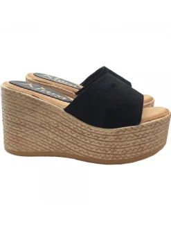 WEDGES IN SYNTHETIC SUEDE