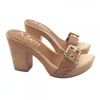 WOMEN'S LEATHER CLOGS