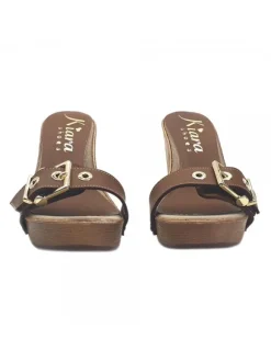 WOMEN'S LEATHER CLOGS