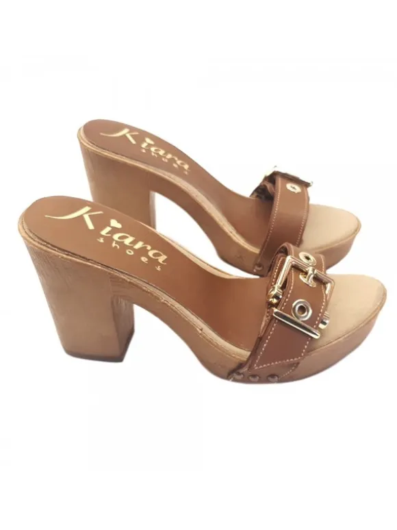 WOMEN'S LEATHER CLOGS