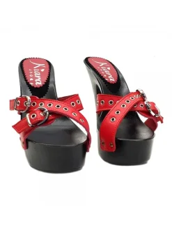 WOMEN'S RED HEEL CLOG 13
