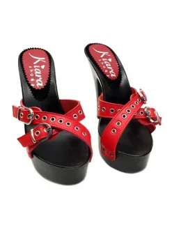 WOMEN'S RED HEEL CLOG 13