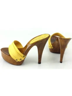 YELLOW CLOGS-K9101 GIA